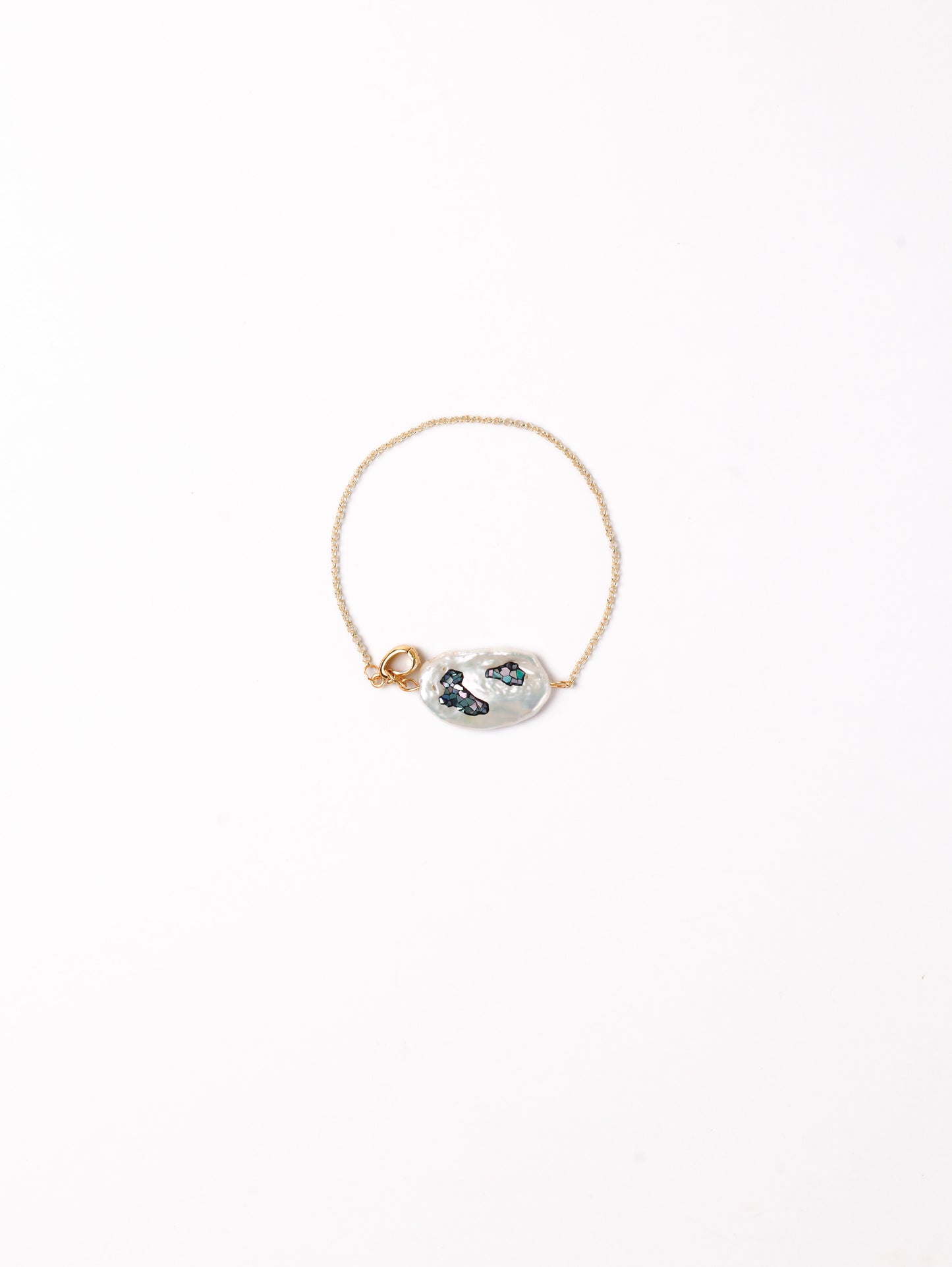 Nacre single Baroque Pearls Necklace
